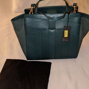 Zac Posen Leather Shoulder Bag